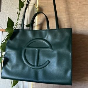 NWT Large Olive Green Telfar Bag